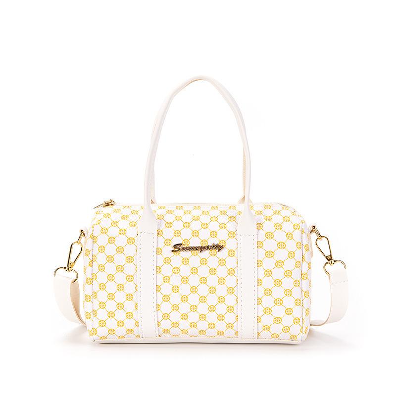 Маленькая сумка-подушка с принтом женская сумка высокого качества белый 990₽