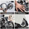 Retro Classic Motorcycle Motorcycle Lovers Gift Doormat Anti-Slip Entrance Kitchen Bathroom Door Floor Mat  Toilet Carpet Rug