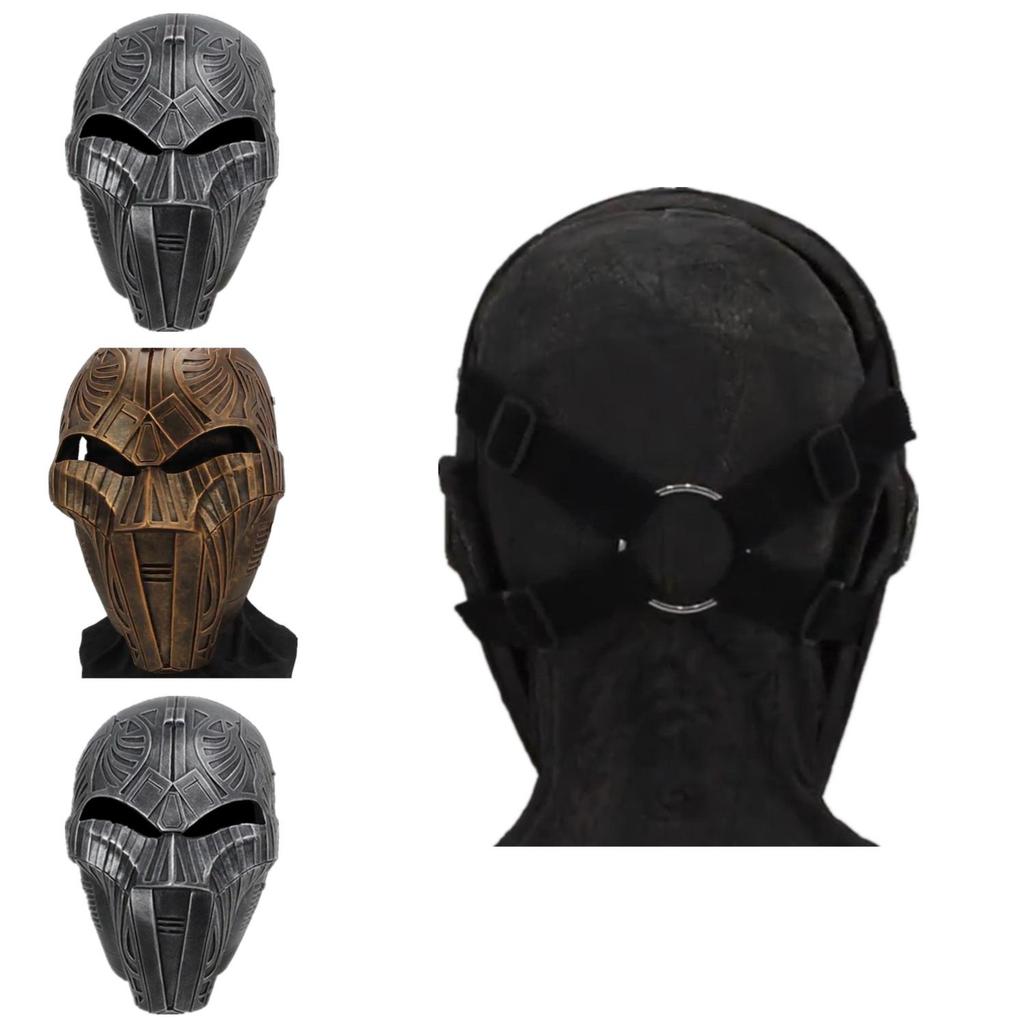 Utsökt Star Wars Sith Lord-mask för Halloweenfestdekoration och Rollekul