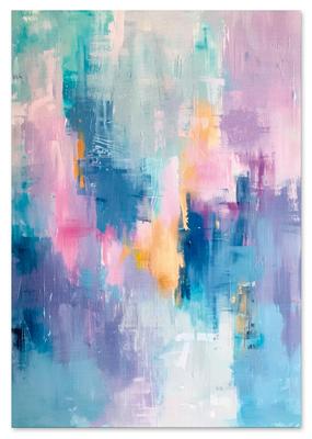 Cartaz pintura abstrata