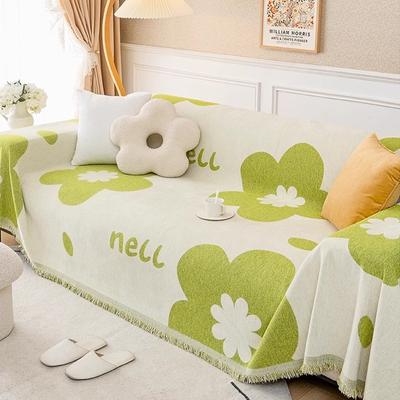 INS Style Fresh Sofa Cover Cloth High Sense Four Seasons Universal Dustproof Cover Chenille Sofa Towel