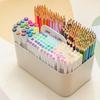 with Handle Marker Pen Storage Box Split Compartments Desk Storage Basket Pen Organizer  Office Use