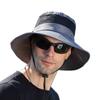 Rainproof Sun Hat Men and Women Sun Hat Bucket Hat Fashion Versatile Anti-ultraviolet Camping Fishing Fisherman Hat Men