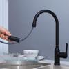 OEING Brass Pull-Out Kitchen Faucet