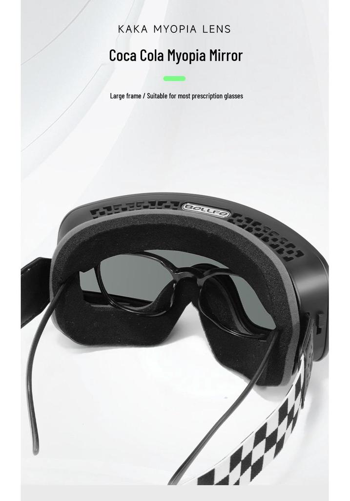 Smart Color-Changing Anti-Fog Polarized Motorcycle Goggles with Wind, Sand, and UV Protection