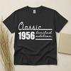 Maglietta 70° Compleanno Nata Nel 1956 70 Anni Regali Edizione Limitata Classica