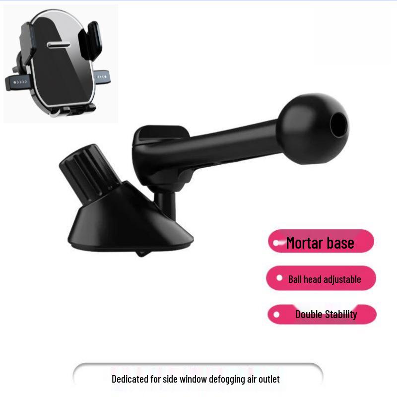 New Anti-Shake Car Phone Holder for Side Window, No Vent Block, Stable Car-Specific Navigation