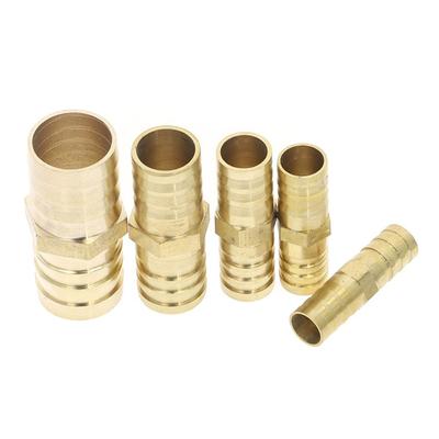 Złączka do rur Prosta złączka do rur 6mm 8mm 10mm 12mm 16mm Wężyk Złączka do węża Średnica zewnętrzna 6-16mm Mosiężny Złączka Złącze Adapter do rur PU PE