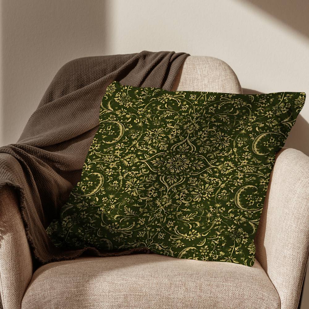 Persian Rug Iranian Carpet Pillow Case Square DoubleSided Printing Short Plush Sofa Cushion Cover Bedroom Bedside Pillow