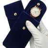 Samt Uhr Reisebeutel Tragbare Uhr Aufbewahrungstasche Kleiner Uhrenhalter Uhrenorganizer Mechanischer Uhrenschutz