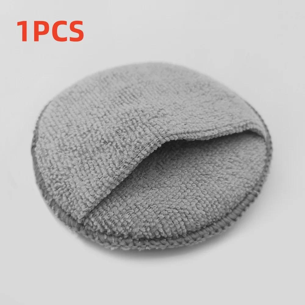 10/1PCS Microfiber Car Applicator Pads Advanced Square Car Paint Polishing Waxing Sponges Cars Paint Cockpit Detailing Care Tool