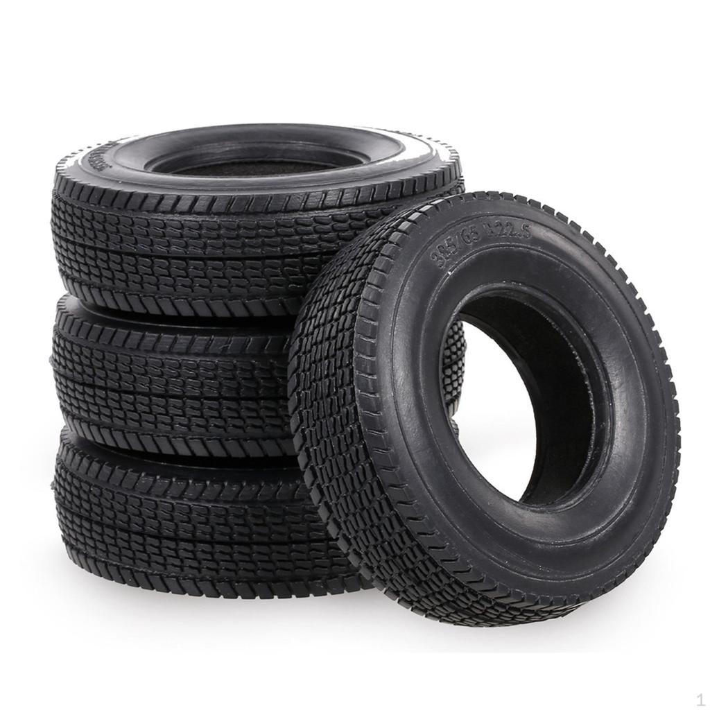 4 Pieces Rubber Tyres,Replacement Parts,Excellent Performance Micro /14 RC Crawler Car Vehicle