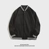 Men's Autumn Korean-Style Loose Stitching Contrast Color Baseball Jacket - Hong Kong Brand Casual Versatile Jacket