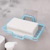 Space Saving Drain Soap Box Wall Mounted Soapbox Portable Soap Storage Rack
