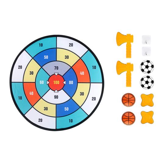 

1 комплект, детская настольная игра в дартс с 8 дротиками, 2 присоски, баскетбол, футбол, пень, номер, мишень, в помещении, на улице, для малышей, бросающих липкий мяч, игрушка C