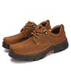 Men's Shoes Autumn and Winter New Genuine Leather Shoes Outdoor Matte Leather Sports Casual Platform Leather Shoes