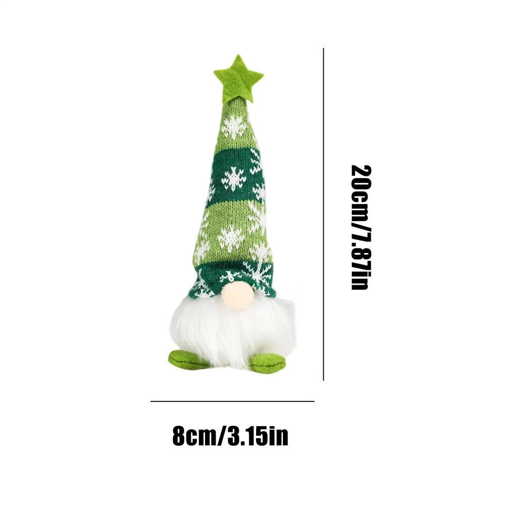 New Glowing Gnome Christmas Faceless Doll Merry Christmas Home Decoration Navidad Natal Gift New Year Christmas Gifts