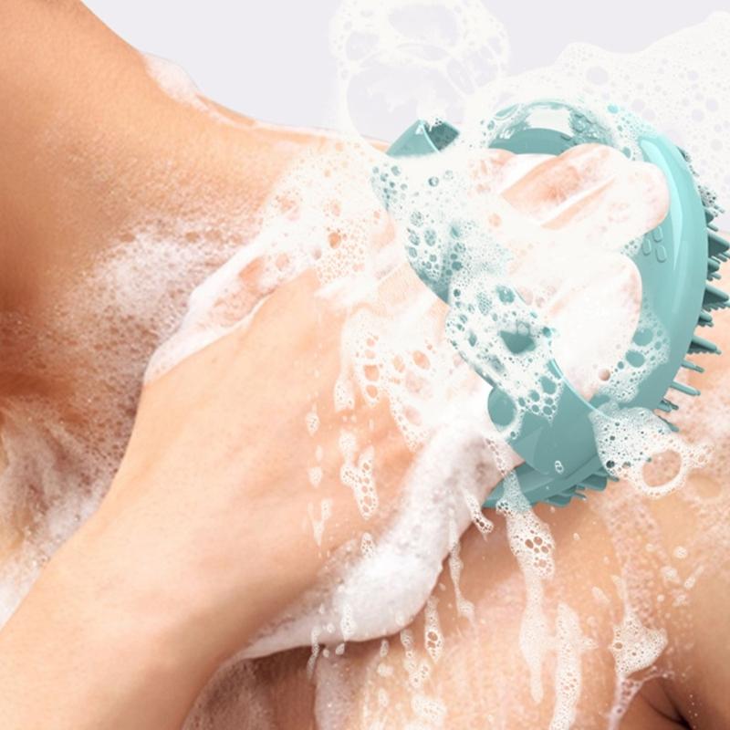 Body Brush Silicone Body Washer Bath Brush Shower Brush Practical Body Scrubber Massage Brush for Gentle Exfoliate