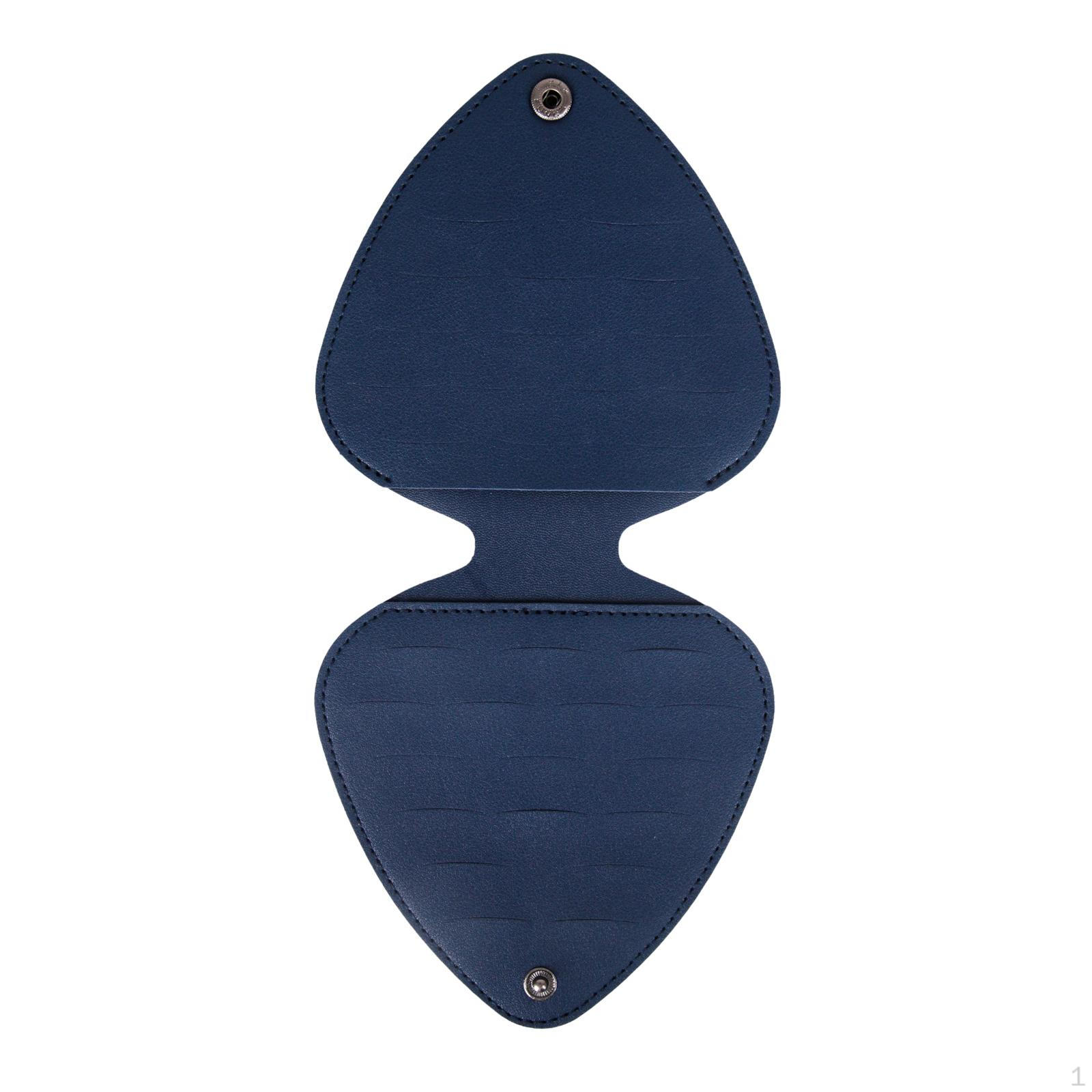 

Чехол для медиатора гитары, разнообразная упаковка, чехол для хранения медиаторов, переносной держатель синий