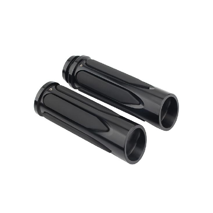 Motorcycle Handle Grips 1'' 25mm Electronic Throttle Handle Bar Grip Hand Grip CNC For Harley Touring Electra Glide Softail