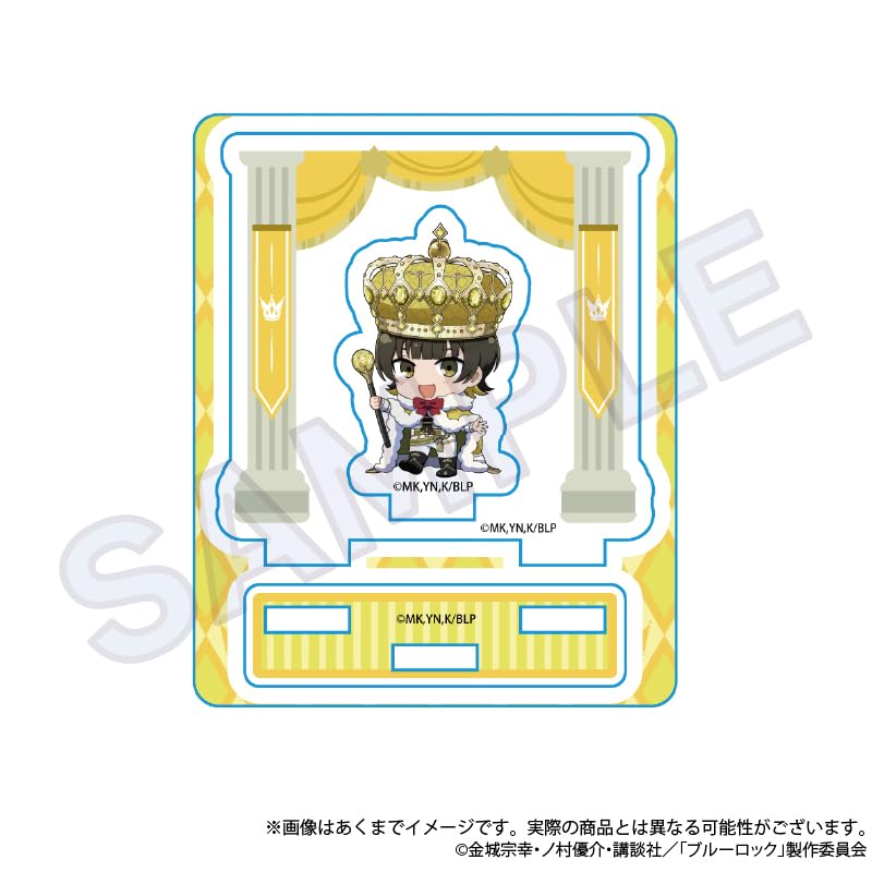 Blue Lock Trading Petit Acrylic Stand ColorKing Ver. 9-Piece Box