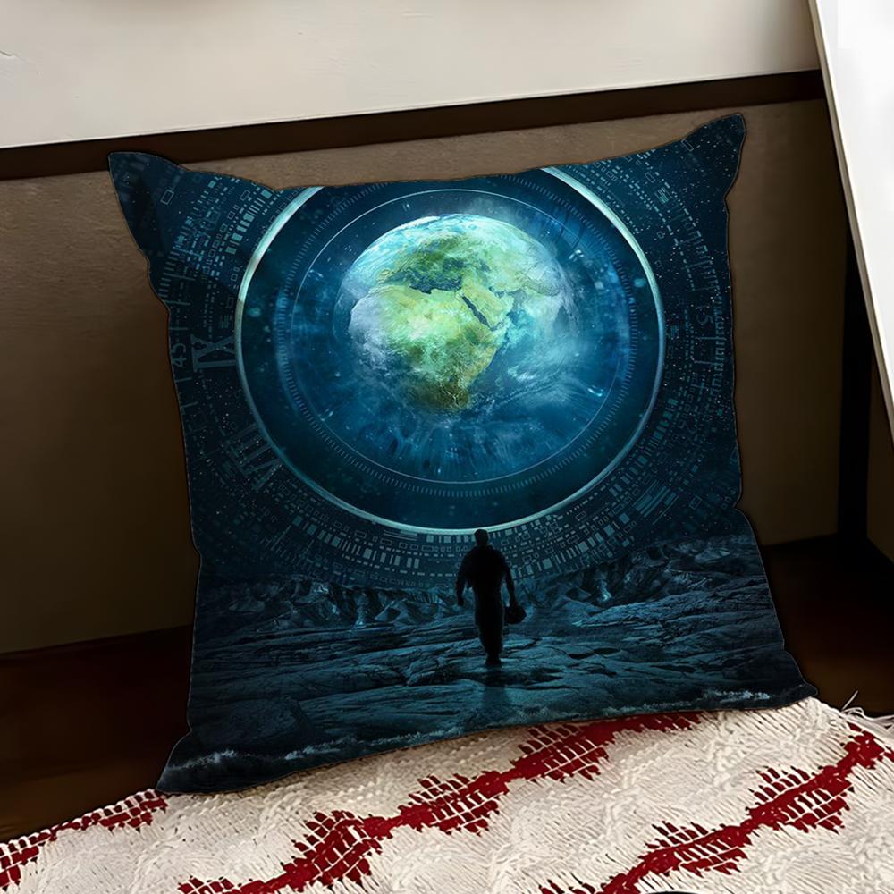 Movie IInterstellarS Cushion Cover Reversible Soft Durable Pillow Cover Home Car MultiScene Use for Daily Comfort