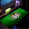 Mexico Football Emblem mouse pad, rubber base, esports desk mat, mouse pad for gamers and office use, gaming desk , easy to clean mat