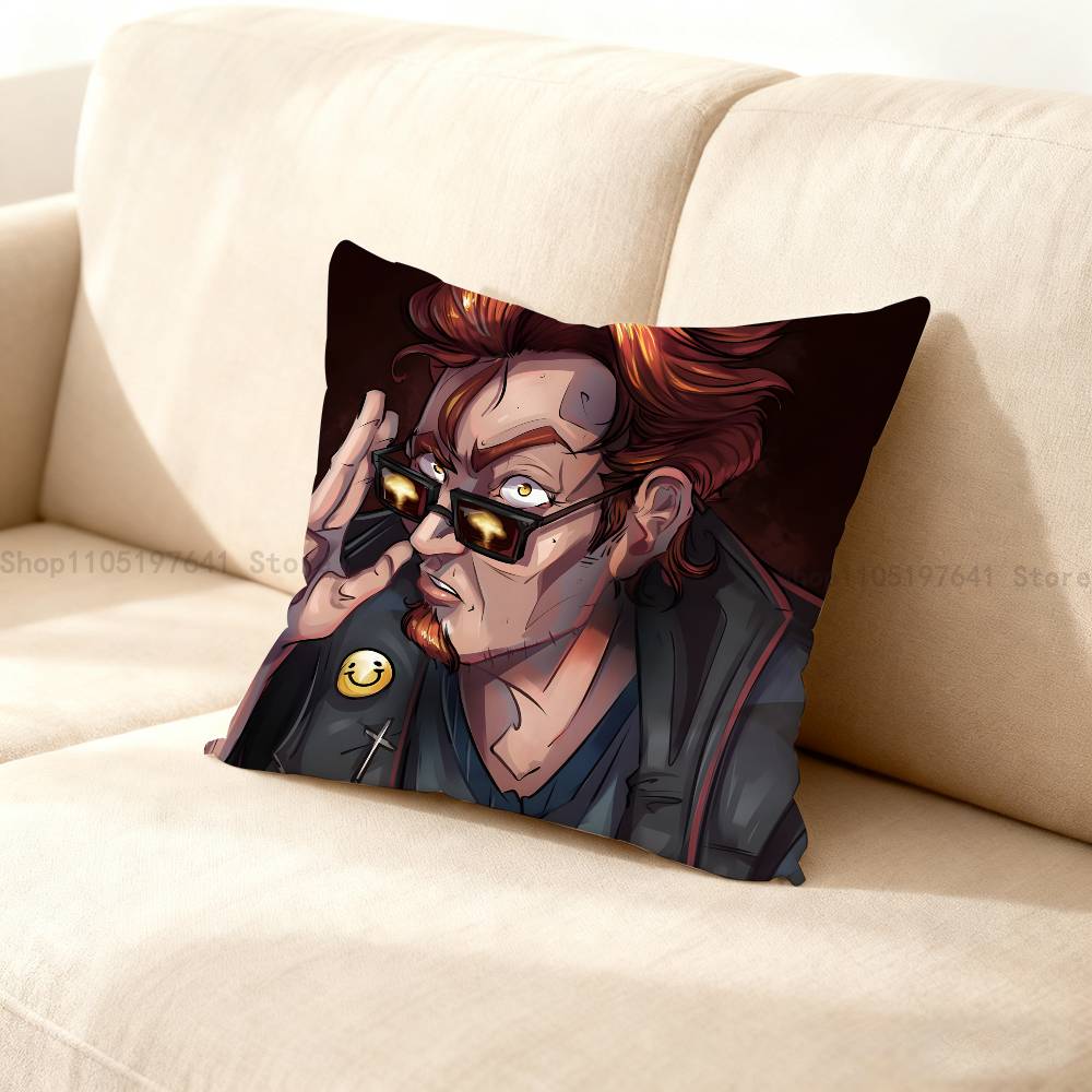 The P-Postal D-Dude Customizable Anime Celebrity Merchandise All-Match Printed Pillow Case Sofa Office Room Decoration Protector