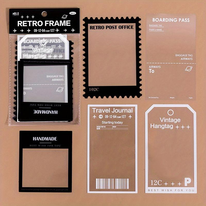 

15 шт., винтажная пленка, сделай сам, ручная работа, ручная занавеска, декоративный материал, сухой цветок, закладка, фоторамка, рамка для журнала, рамка для музыкального плеера, материал ручной работы 15pcs