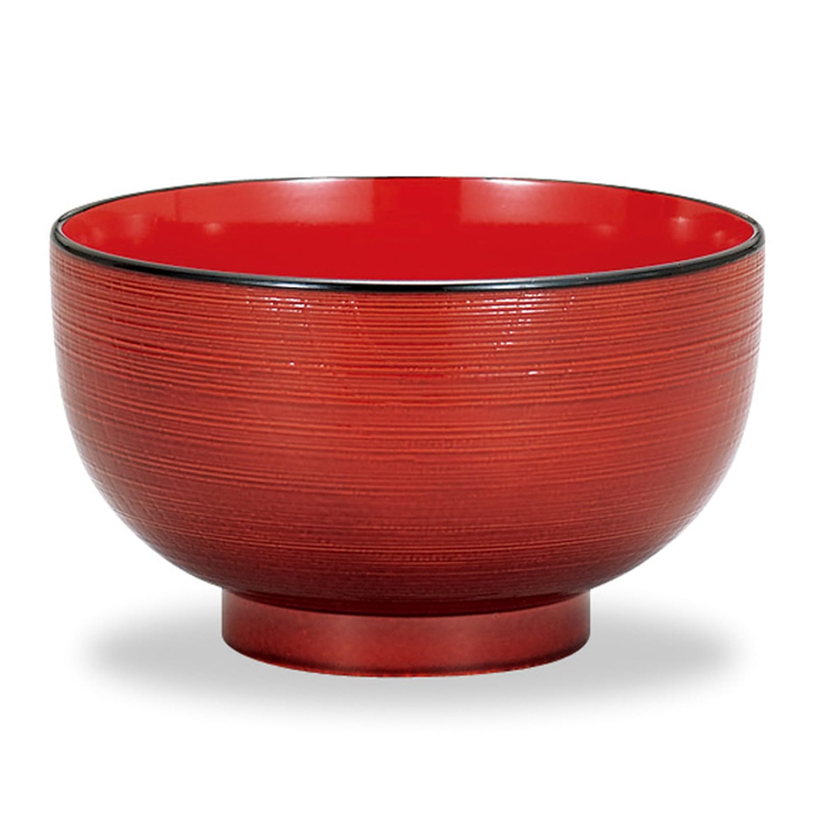 Yamanaka Lacquerware Miso Soup Microwave and Dishwasher Shunkei Hotei Wood Made in Bowl, Bowl, 11cm, 350ml, Safe, Style, Shape, Grain, Japan, M14494-9