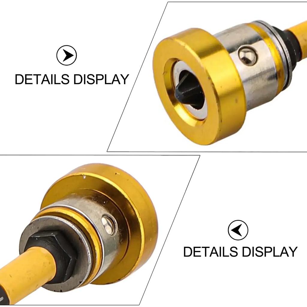 5Pcs Magnetic Plasterboard Positioning Screwdriver Bits Hand Electric Drill Bit For Electric Power Tool Parts Accessories