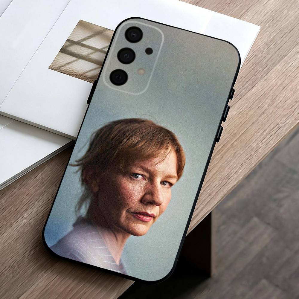 German Actress Sandra Huller   phone Case For Samsung Galaxy A73,A72,A71,A70,A53,A52,A51,Others Soft Black Shell