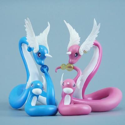 Anime Pokemon Figure Dragonair And Dratini Action Figures 12cm Pvc collection Model Toys Gifts