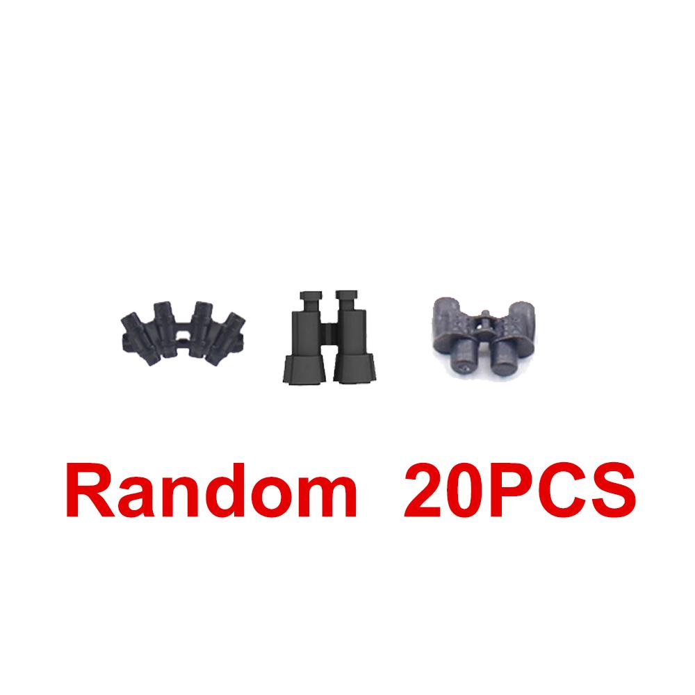 Military Building Block Figure Cap Tactical Helmet Alpha Motorcycle Lenses Gas Masks Flame Emitter Night Vision Device Gift Toys