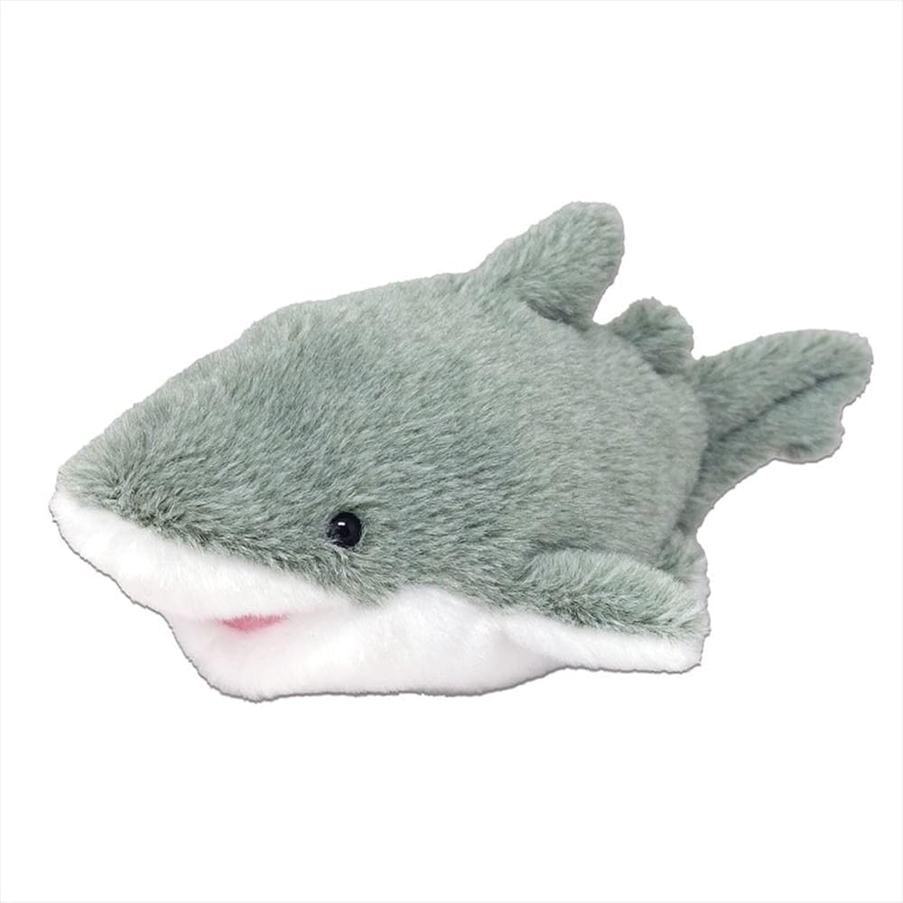 Naitou Design Pochamaru Series Plush Toy S White Shark 17cm Length