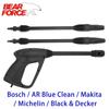 Pistol de spălat cu înaltă presiune Jet Lance Duză Mașină de spălat cu jet de apă Pistol cu suliță Baghetă pentru Bosch Black Decker AR Blue Clean Makita
