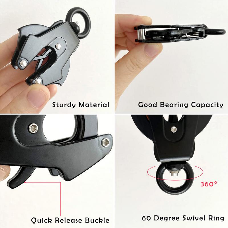 Dog Leash Clasp Dog Leash Collar Linking Swivel Frog Clip Quick Release Locking Pet Supplies Metal Hardware Buckle for Hiking