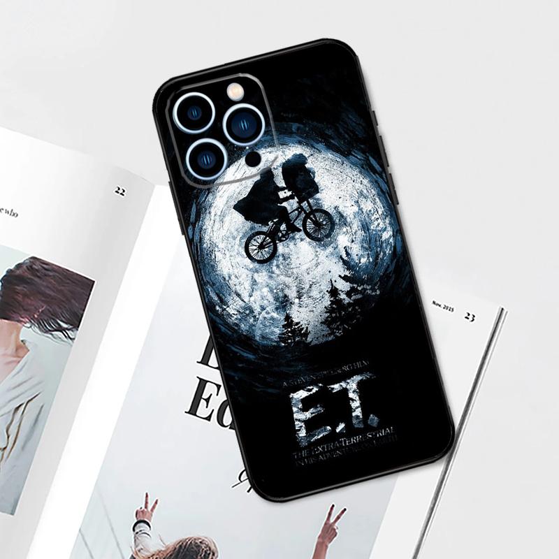 E.T. The Extra Terrestrial Movie Case For iPhone 17 Pro Max 17 Air 11 14 15 16 Pro Max 12 13 Mini 16 Plus 16e Phone Cover