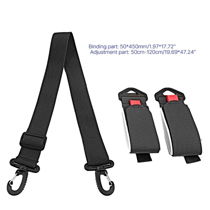 Ski Carrier Strap Ski Strap Shoulder Adjustable Ski Rod Transport Handle Adjustable Shoulder Carrier Lash Handle Straps