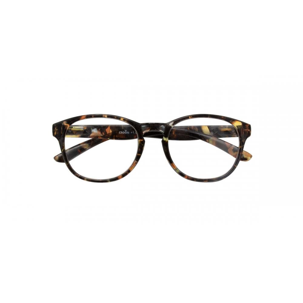 

Croon Neville Havana Brown Unisex Eyeglasses Dark Havana/+1.00
