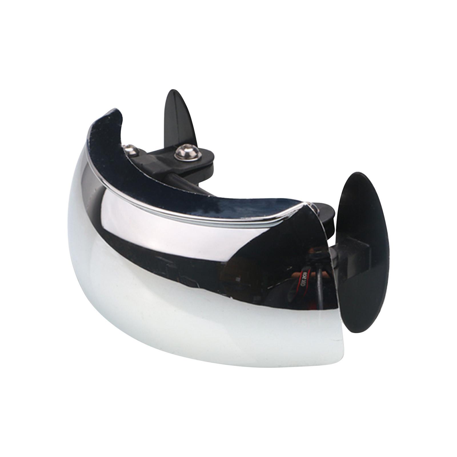 

Мотоциклетное зеркало заднего вида, безопасное зеркало заднего вида с широким углом обзора 180 градусов, зеркало слепой зоны для мотоцикла, круизера, спортбайка, дорожного мотоцикла, скутера One Size