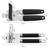 Professional Stainless Steel Tin Can Opener Multifunctional Side Cut Kitchen Tool Beer Bottle Opener