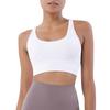Double-sided Brushed Cross Back Sports Shockproof Gathered Yoga Fitness Vest
