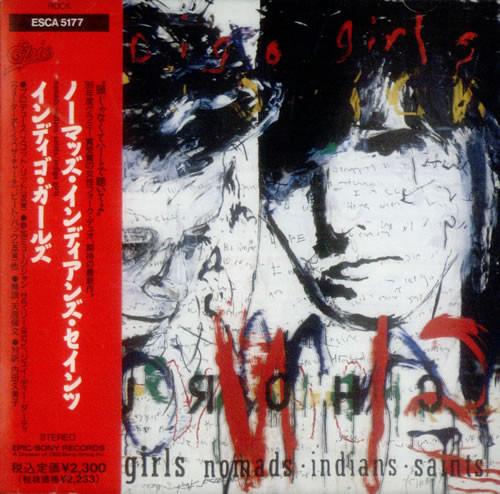 

CD INDIGO GIRLS - Nomads  Indians  Saints ESCA5177 Epic 1990 Japan Rock Used