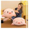 Super Soft Plush Pig Pillow Toy Office Nap Cute Animal Stuffed Doll 40-80cm Size Short Fleece Feather Cotton Fill