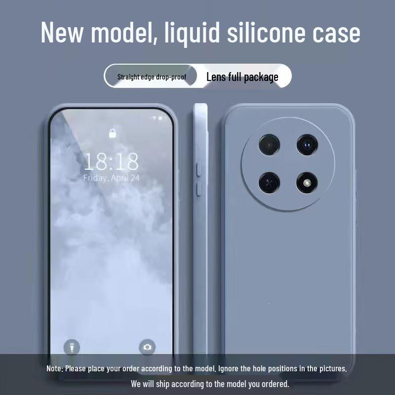 Huawei Enjoy 70 Pro Case: Solid Color, Full Coverage, Anti-Drop Silicone Soft Edge