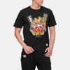 Evisu Buddha Head And Origin Object Print T-Shirt Men Tops Black 2ESHTM1TS621XX