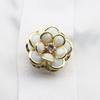 New 1-piece23MM French Style Shirt Cufflink Set, Simple Wedding Shirt, Clothing Decoration Accessories