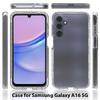 For Samsung Galaxy A16 5G/A16 4G Case TPU+PC 2-in-1 Drop-Proof Clear Phone Cover
