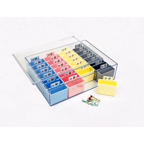 Choplakogyo Medicine Storage Case, Weekly Medicine Case, 624422